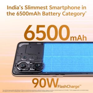 Vivo V60 6500mAh battery with 90W fast charging