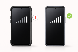 phone case blocking signal strength