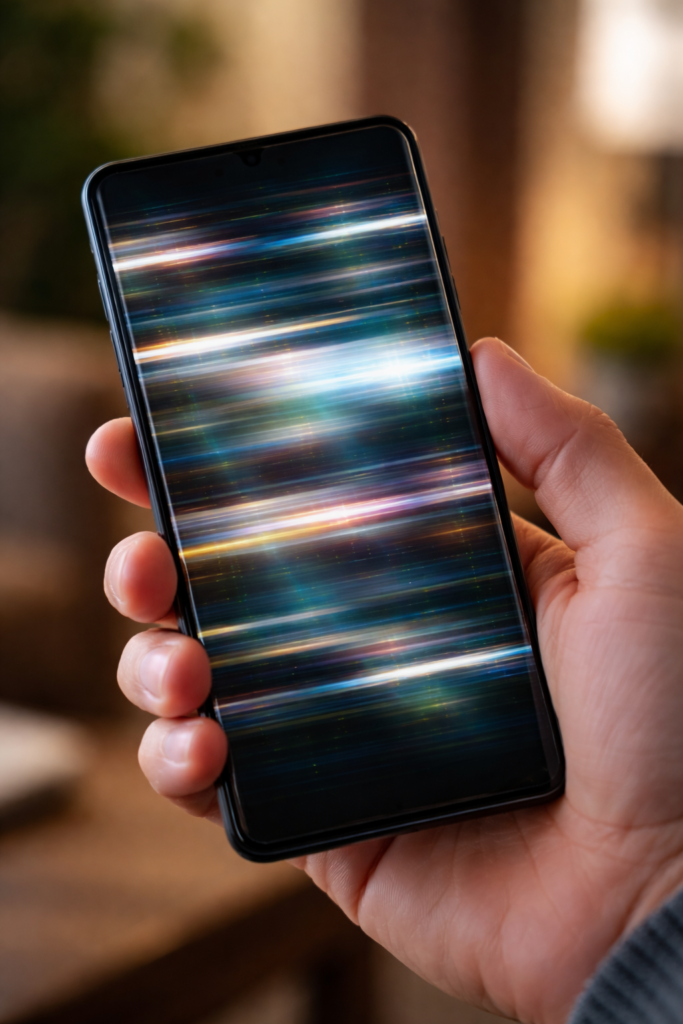 phone screen flickering, blinking and flashing problem on android smartphone