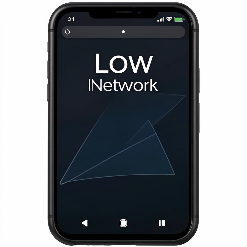 weak phone signal problem illustration