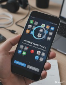 phone storage always full problem on android smartphone